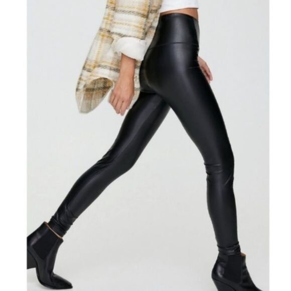 7 For All Mankind Fleece Lined Leggings - Picture 1 of 6